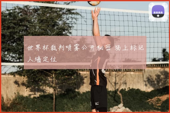 世界杯裁判喷雾公开秘密 场上标记人墙定位