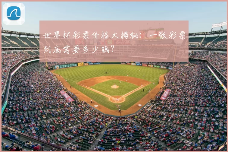 世界杯彩票价格大揭秘：一张彩票到底需要多少钱？